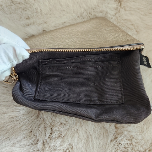 COACH Zipper Wristlet Wallet Pouch +2 Free Satin Twillys - Picture 8 of 10